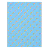 Regenbogen und blauer Himmel Tischdecke (Vorderseite)