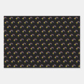 Regenbogen und Blitz Geschenkpapier Set (Vorderseite 3)