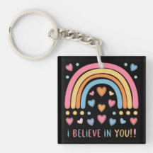 Regenbogen und Herz - Motivierend