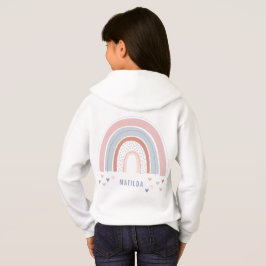 Regenbogen und Herzmagie personalisiert Hoodie