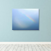 Regenbogen und Meer Leinwanddruck (Insitu (Holzboden))