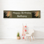 Regenbogen und Personalisierte Bäume Banner (Insitu)