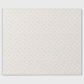 Regenbogen und rosa Wolken Muster Geschenkpapier (Flach)
