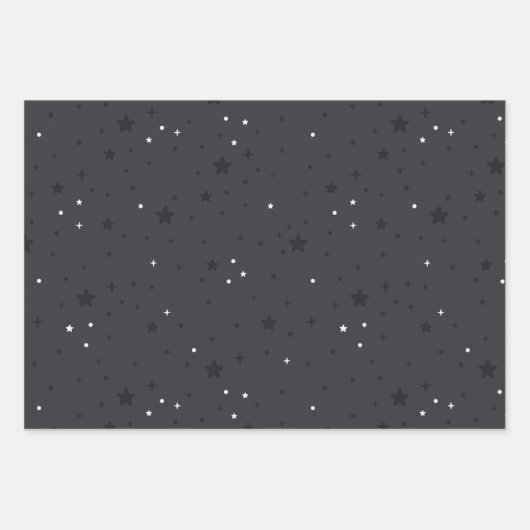 Regenbogen- und Slotmuster Geschenkpapier Set (Vorderseite 2)