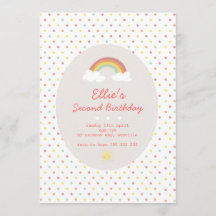 Regenbogen und Sonnenschein