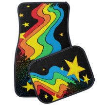 Regenbogen und Sterne