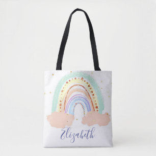 Regenbogen und Sterne Baby Tasche