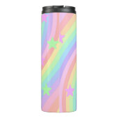 Regenbogen und Sterne Thermosbecher (Rückseite)
