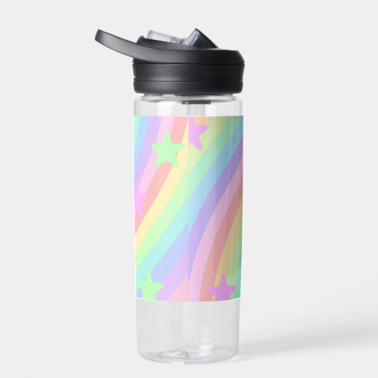 Regenbogen und Sterne Trinkflasche (Rechts)