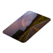 Regenbogen und Straße Magnet (Linke Seite)