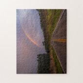 Regenbogen und Straße Puzzle (Vertikal)