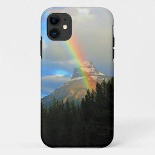 Regenbogen- und Sturmwolken über dem Schneeberg vo Case-Mate iPhone Hülle
