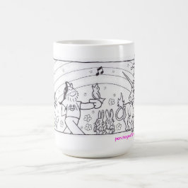 Regenbogen-und Unicorns-Tasse Kaffeetasse