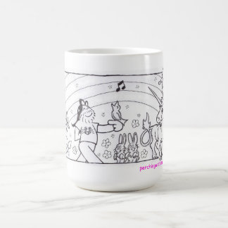 Regenbogen-und Unicorns-Tasse Kaffeetasse