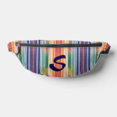 Regenbogen und weiße Streifen Bauchtasche (Ablage )