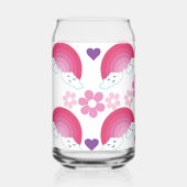 Regenbögen und Wolken Dosenglas (Vorderseite)