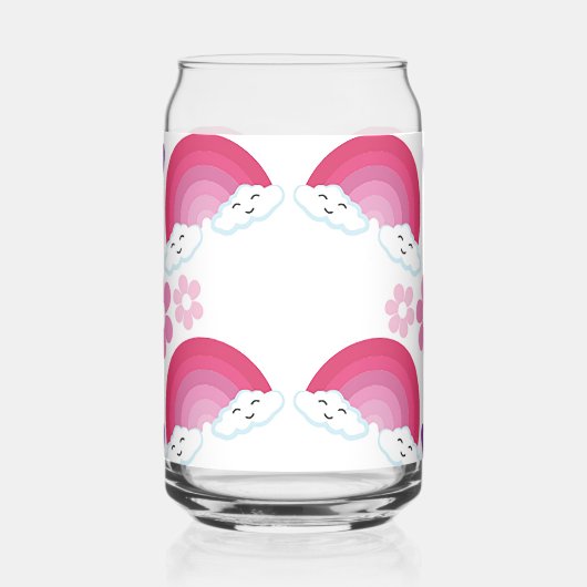 Regenbögen und Wolken Dosenglas (Rechts)