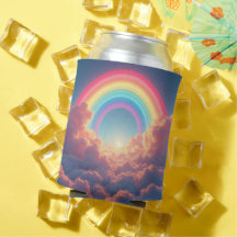 Regenbögen und Wolken