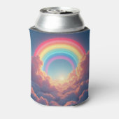 Regenbögen und Wolken Dosenkühler (Kanne Rückseite)