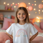 Regenbogen und Wolken T-Shirt