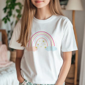 Regenbogen und Wolken T-Shirt