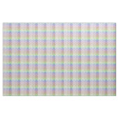 Regenbogen und Zickzack Muster Stoff (Yard (91,4 cm))