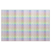 Regenbogen und Zickzack Muster Stoff (Fat Quarter (45,7 x 55,9 cm))