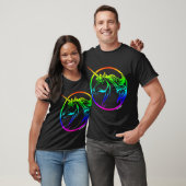 Regenbogen Unicorn-Offensive-T - Shirts (Unisex)