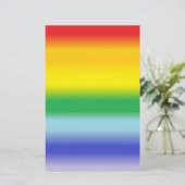 Regenbogen v1 briefpapier (Stehend Vorderseite)