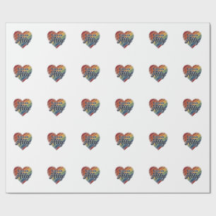 Regenbogen-Verbündeter-Herz-Vektor-Shirt-Design_1 Geschenkpapier