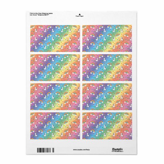 Regenbogen vereint Herz-Sternenmuster (Vorne)