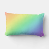 Regenbogen-Verlauf-Kissen für den Lendenbereich Lendenkissen (Rückseite)
