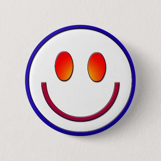 Regenbogen-Verlaufs-Gesicht Button (Vorderseite)