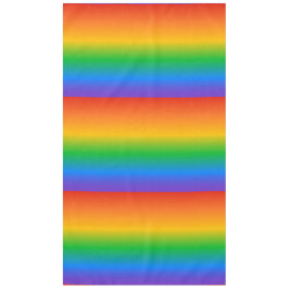 Regenbogen-Verlaufsfarben Tischdecke