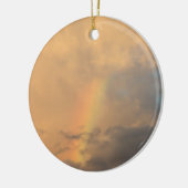 Regenbogen-Verzierung Keramik Ornament (Links)