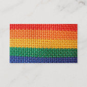 Regenbogen Visitenkarte (Rückseite)