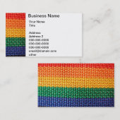 Regenbogen-Visitenkarte Visitenkarte (Vorne/Hinten)