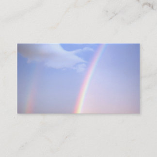 Regenbogen-Visitenkarte Visitenkarte
