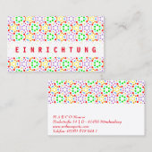 Regenbogen Visitenkarten Visitenkarte (Vorne/Hinten)