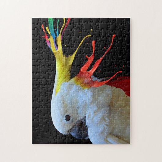 Regenbogen-Vogel Puzzle (Vertikal)
