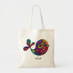 Regenbogen-Vogel-Tasche Tragetasche