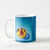 Regenbogen-Vogel-Tasse Kaffeetasse (Links)