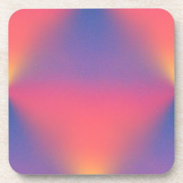 Regenbogen von Colors Diamond Shapes Getränkeuntersetzer