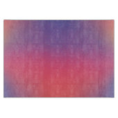 Regenbogen von Colors Diamond Shapes Schneidebrett (Vorderseite)