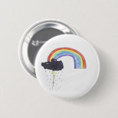 Regenbogen von der schwarzen Cloud-Taste Button (Vorne & Hinten)