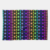 Regenbogen von Dots Küchentücher (Horizontal)