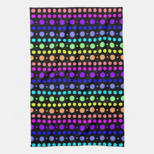 Regenbogen von Dots Küchentücher