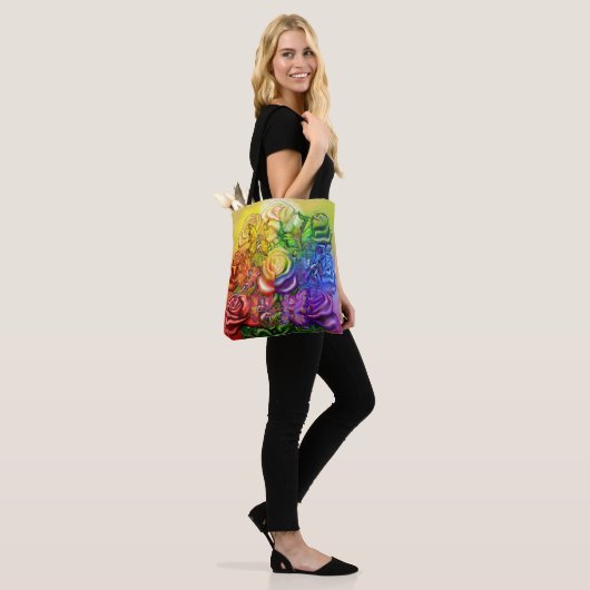 Regenbogen von Fee Tote Tasche (Am Model)
