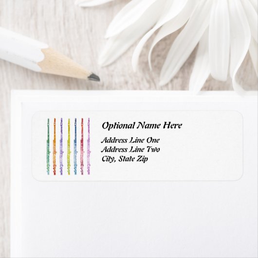 Regenbogen von Flöten (Insitu)