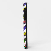 Regenbogen von Schmetterlingen iPhone 5 Fall (weiß Case-Mate iPhone Hülle (Hinten/Links)